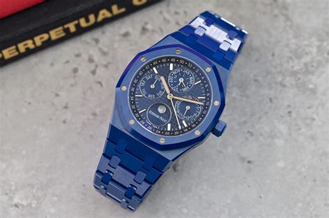 blue ceramic royal oak|blue ceramic ap watch.